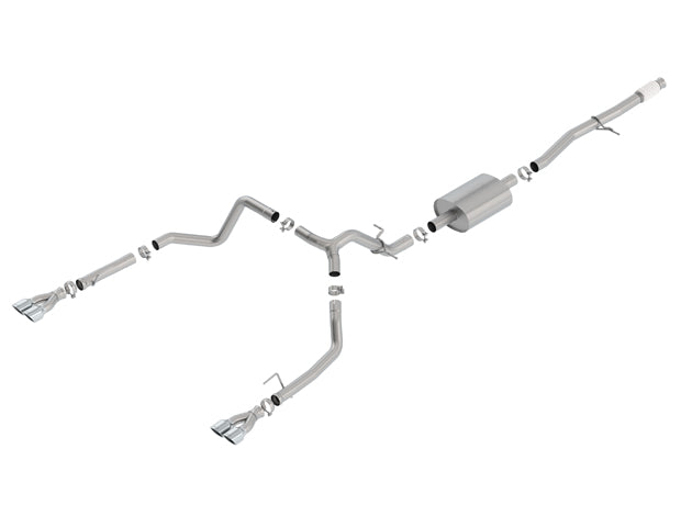 Borla 140781 Cat-Back Exhaust for Silverado Sierra 1500