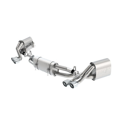 BORLA Cat-Back Exhaust for Porsche 991 Carrera 4 / 4S / GTS 3.4L/3.8L 2012+ (140524)