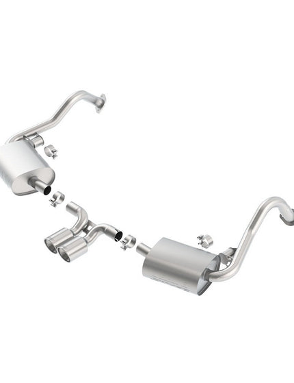 Borla 140534 Cat-Back Exhaust for Porsche 981 Boxster Cayman