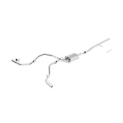 Borla 140546 Cat-Back Exhaust for Chevrolet Silverado 1500 GMC Sierra 5.3L (2013+)