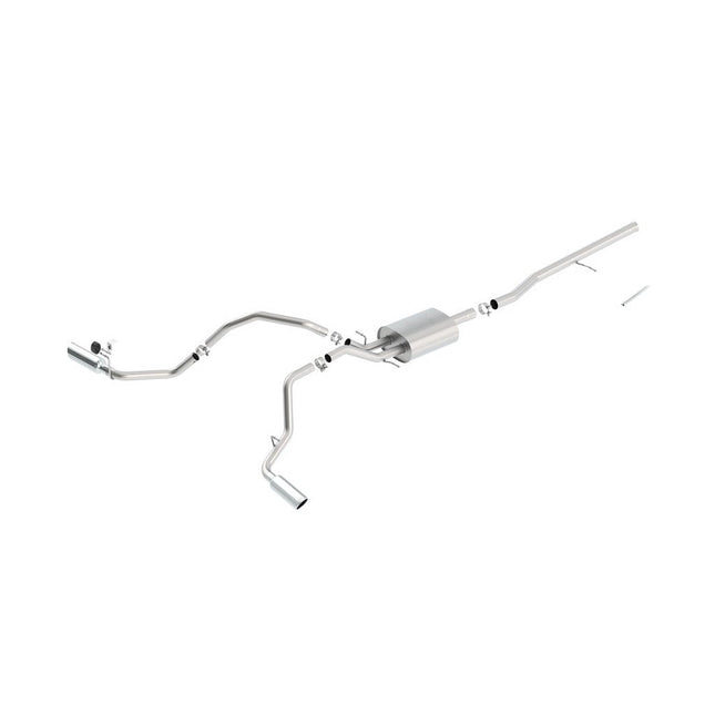 Borla 140546 Cat-Back Exhaust for Chevrolet Silverado 1500 GMC Sierra 5.3L (2013+)