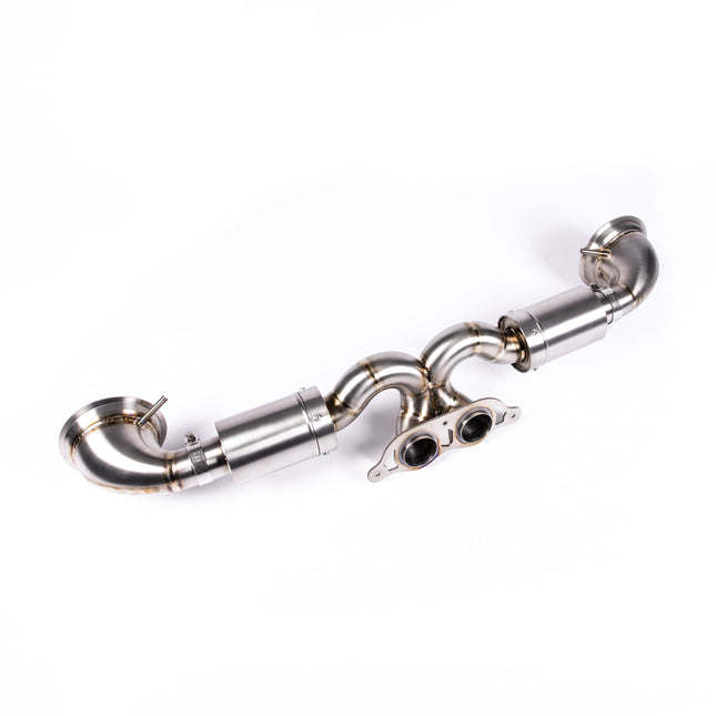 JCR Titanium Race Pipe Silenced for Porsche 992 GT3 RS S/T