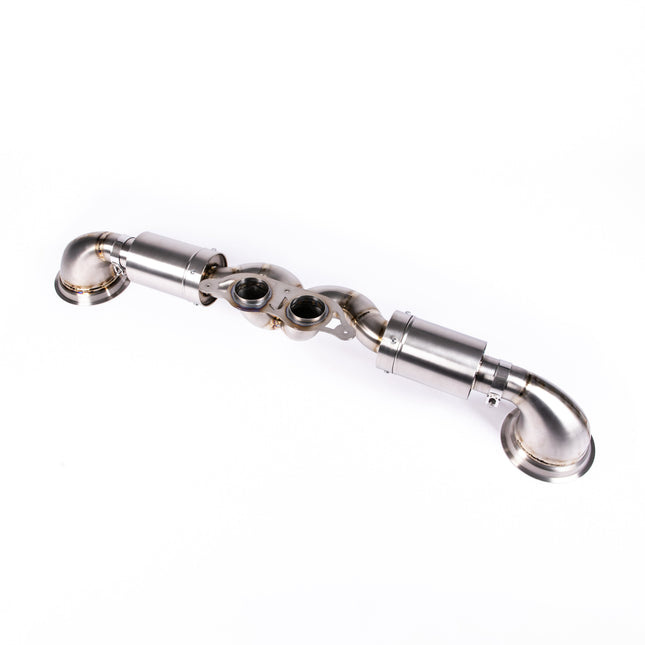 JCR Titanium Race Pipe Silenced for Porsche 992 GT3 RS S/T