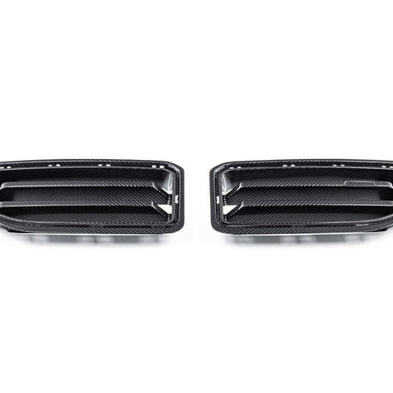 Indiv Carbon Front Grille Set detail