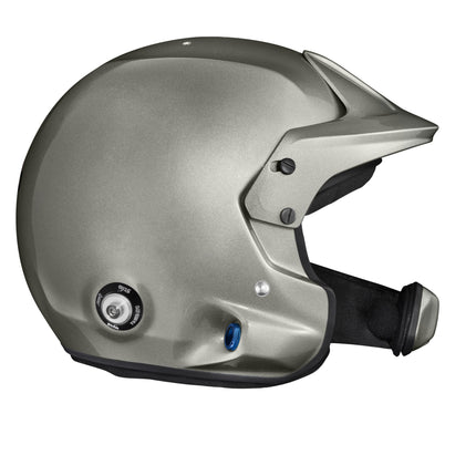 Stilo Venti4 WRC Composite Open Face Racing Helmet Titanium (FIA 8859-2024, Snell SA2025) (AA0224BG2X)
