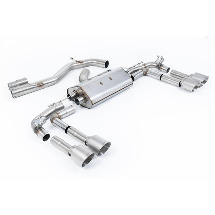 Milltek SSXAU934 Filter-Back Exhaust for Audi S3 Saloon (8Y)