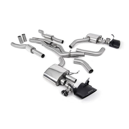 Milltek Sport Cat-Back Exhaust for Audi RS6 C8 4.0 V8 Bi-Turbo Non-OPF GPF 2020 to 2022 (SSXAU939)