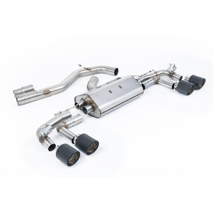 Milltek SSXAU922 Filter-Back Exhaust for Audi S3 Sportback (8Y) — Carbon JET