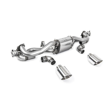 Milltek SSXPO150 Filter-Back Exhaust for Porsche 718 Cayman GT4 / Boxster GTS 4.0