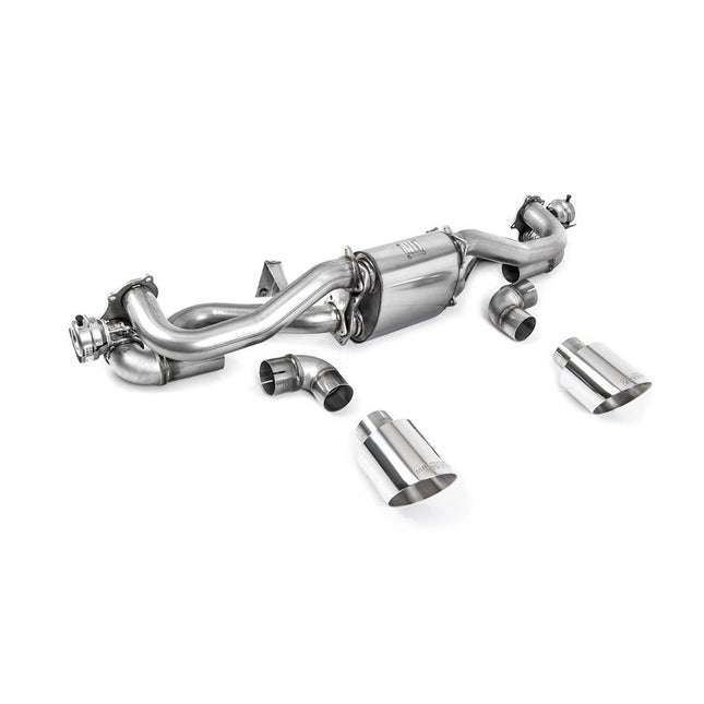 Milltek SSXPO150 Filter-Back Exhaust for Porsche 718 Cayman GT4 / Boxster GTS 4.0