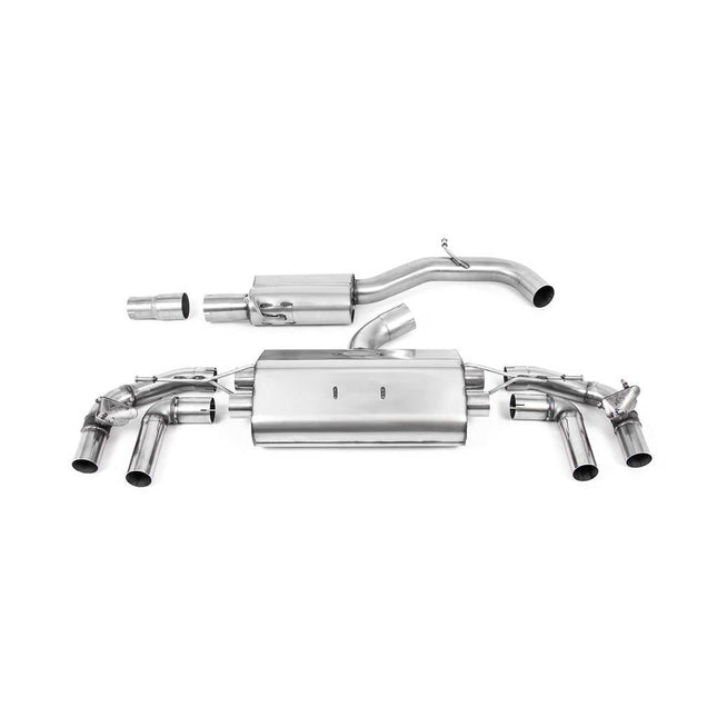 Milltek SSXVW634 Filter-Back Exhaust for VW Golf Mk8 R