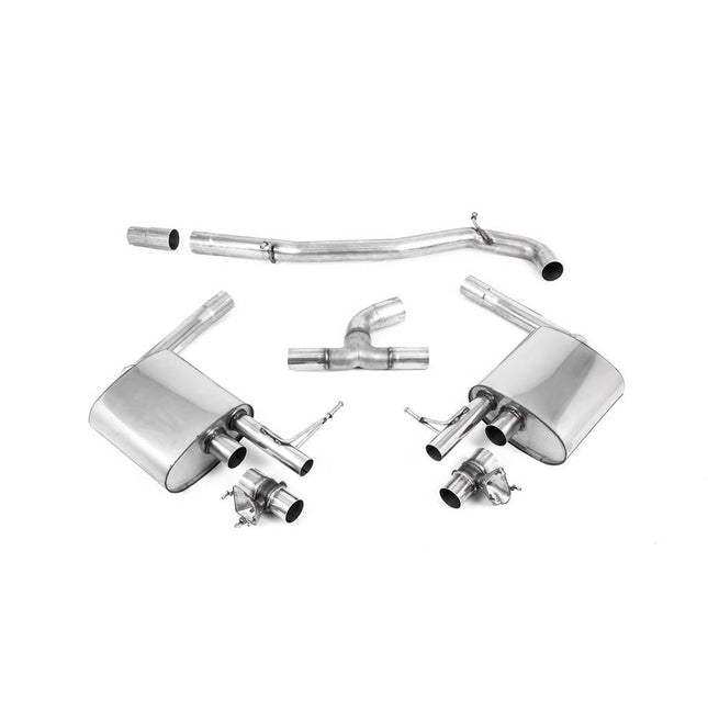 Milltek SSXVW624 Cat-Back Exhaust with GT-100 Tips for VW Arteon 2.0 TSI 4Motion
