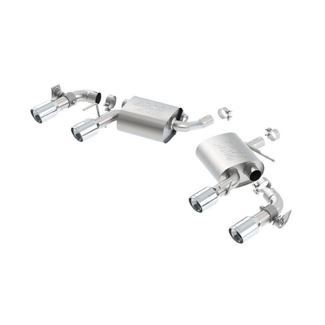 Borla 11931 Axle-Back Exhaust with Polished Tips for Chevrolet Camaro LT 3.6L V6 (2016-2024)