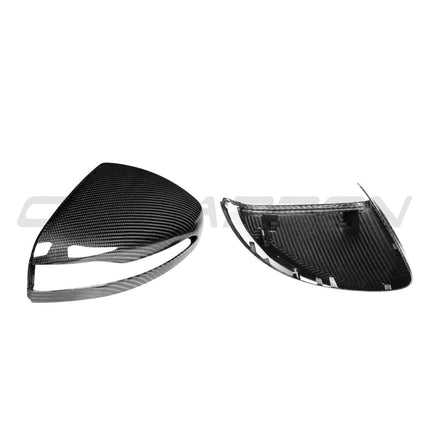 Mercedes W464 carbon fibre mirror pair