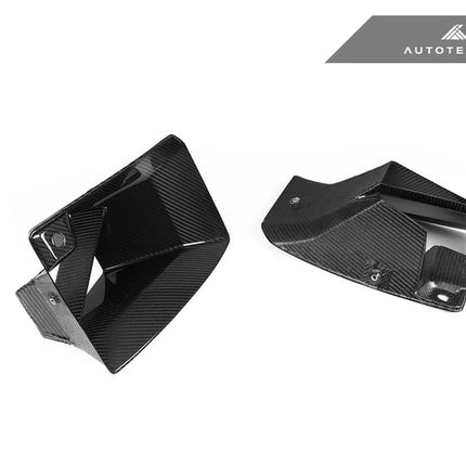 AutoTecknic G87 M2 Dry Carbon Front Air Inlet Trim Set - ATK-BM-0052, view 3