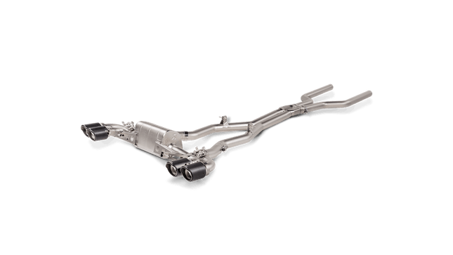 Akrapovic Evolution Line Titanium Cat-Back Exhaust for BMW M8 and M8 Competition Gran Coupe F93 (S-BM/T/25)