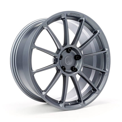UNPLUGGED PERFORMANCE UP-UP03-120-009 Single Wheel UP-03, 22x9.5+35 - 5x120, Plaid Spec, Satin Titanium for TESLA Model S2 / Model X2