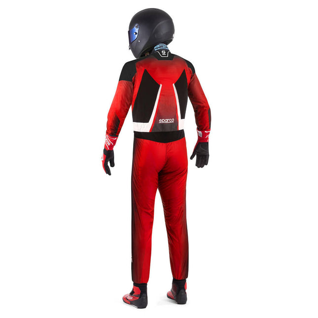 Sparco Prime K Karting Suit - Black/Red