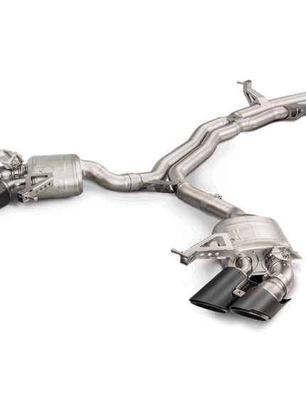 Akrapovic titanium cat-back exhaust for Porsche Macan S