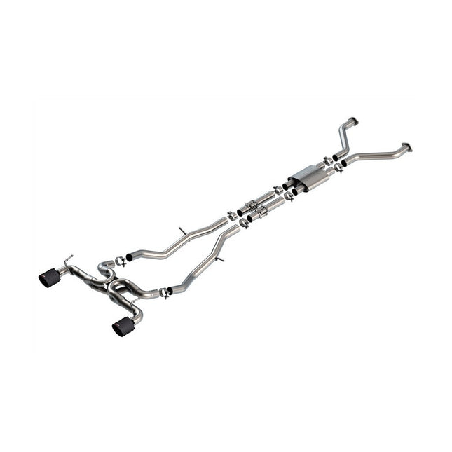 Borla 140930CFBA ATAK Cat-Back Exhaust with Carbon Fiber Tips for Nissan Z RZ34 (2023-2025)