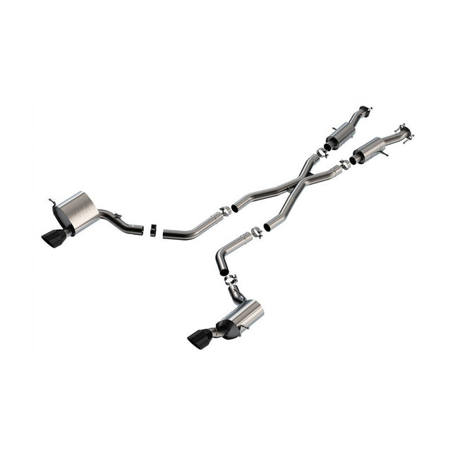 Borla 140632CB S-Type Cat-Back Exhaust for Jeep Grand Cherokee SRT 6.4L V8 (2015-2021)