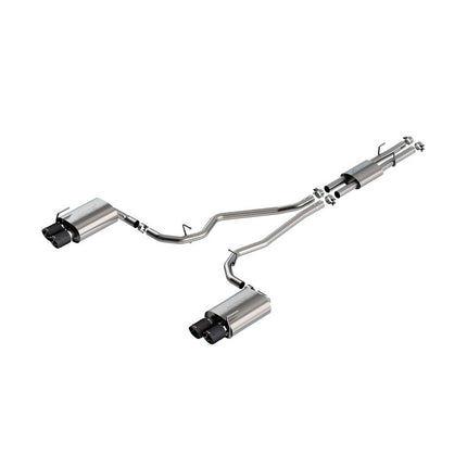 Borla 140821CF Cat-Back Exhaust with Carbon Fiber Tips for Ford Explorer ST and Platinum 3.0L V6 (2020-2023)