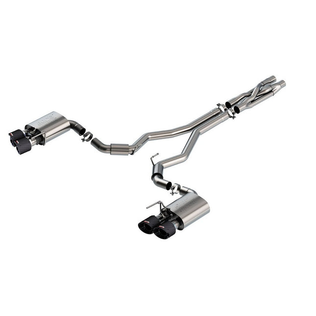 Borla 140837CF ATAK Cat-Back Exhaust for Ford Mustang Shelby GT500