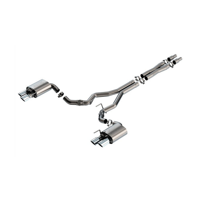 Borla 140963 ATAK Cat-Back Exhaust for Ford Mustang GT 5.0 V8 2024