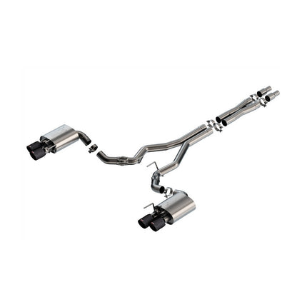 Borla 140963CFBA ATAK Cat-Back Exhaust for Ford Mustang GT 5.0L V8 (2024+)