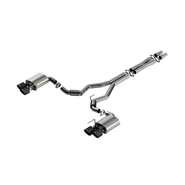 Borla 140964CFBA S-Type Cat-Back Exhaust for Ford Mustang Dark Horse 5.0L (2024+)