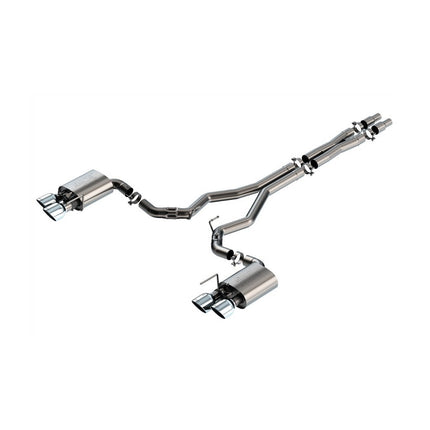 Borla 140965 Cat-Back ATAK Active Exhaust for Ford Mustang Dark Horse S650 5.0L V8 (2024+)