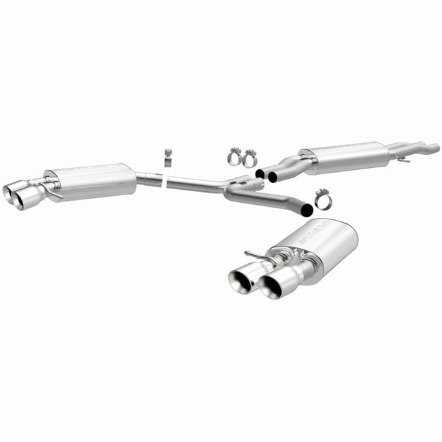 MagnaFlow 15599 Touring Series Cat-Back Exhaust for Audi S4 B8 3.0T (2010-2016)