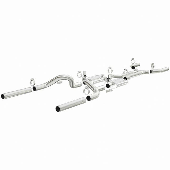 MagnaFlow 15817 Street Series Cat-Back Exhaust for Ford Mustang (1964-1966)