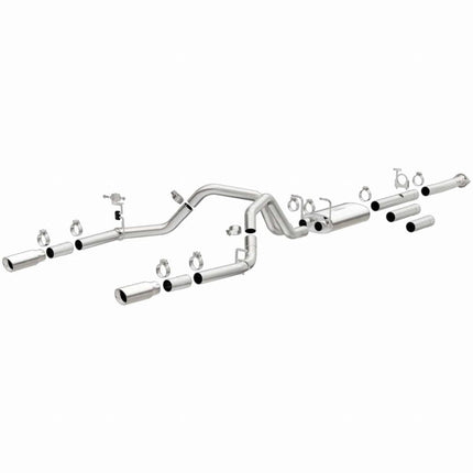 MagnaFlow 19027 Street Series Cat-Back Exhaust for Chevrolet Silverado 2500 HD (2011-2019)