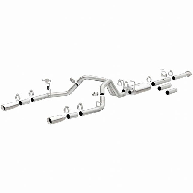 MagnaFlow 19027 Street Series Cat-Back Exhaust for Chevrolet Silverado 2500 HD (2011-2019)