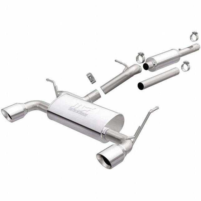 MagnaFlow 19326 Street Series Cat-Back Exhaust for Jeep Wrangler 3.6L JK (2012-2018)