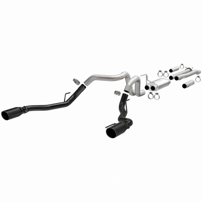 MagnaFlow 19350 Street Series Black Cat-Back Exhaust for Ford F-150 3.5L (2017-2020)