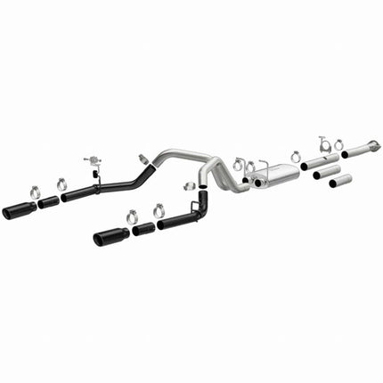 MagnaFlow 19377 Street Series Black Cat-Back Exhaust for Chevrolet Silverado 2500 HD (2011-2019)