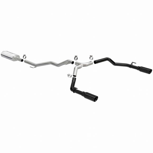 MagnaFlow 19487 Street Series Black Cat-Back Exhaust for Jeep Gladiator 3.6L (2020-2024)