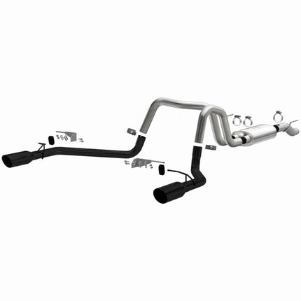 MagnaFlow 19562 Street Series Black Cat-Back Exhaust for Ford F-150 (2021-2024)