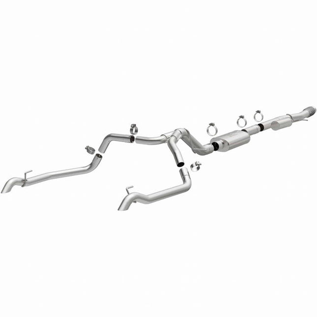 MagnaFlow 19626 Overland Series Cat-Back Exhaust for Chevrolet Silverado 1500 / GMC Sierra 1500 6.2L (2019-2024)