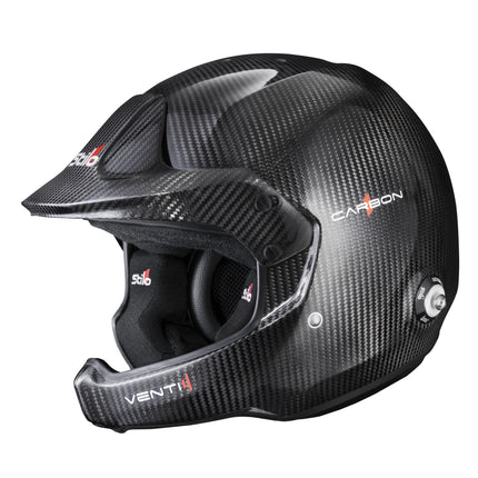 Stilo Venti4 WRC Carbon Open Face Racing Helmet (FIA 8859-2024, Snell SA2025) (AA0224BG1X)