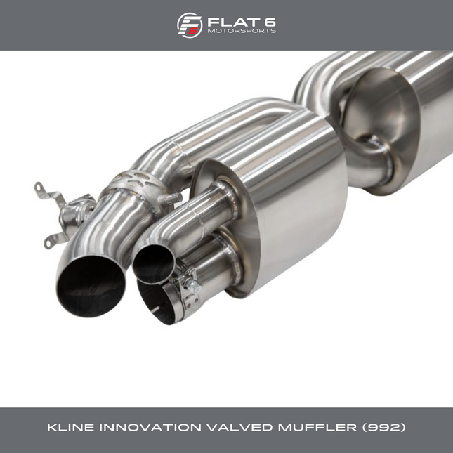 Kline Innovation Valvetronic Cat-Back Exhaust for Porsche 911 Carrera /S/4/4S/GTS 992 (992.1 & 992.2) 2019-2024