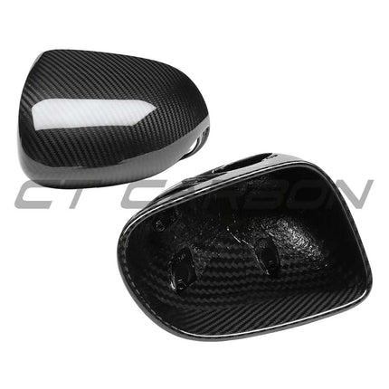 McLaren 720S carbon fibre mirror installed
