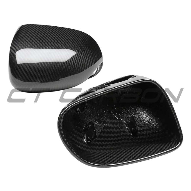 McLaren 720S carbon fibre mirror installed