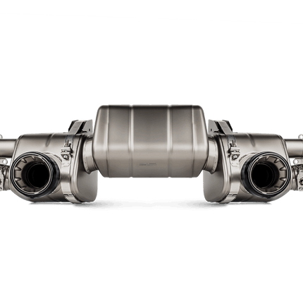 Akrapovic Slip-On Race Line Titanium Exhaust for Porsche 718 Cayman GT4 GTS 4.0 and Boxster GTS 4.0 (S-PO/TI/18)