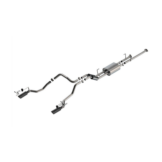 Borla 141025BC S-Type Cat-Back Exhaust for Toyota Tundra 4.6L/5.7L V8 (2009-2013)