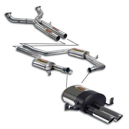 Supersprint 242970 Exhaust System for Porsche 928