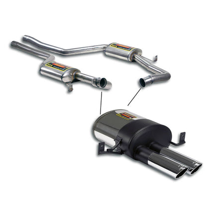Supersprint 242980 Cat-Back Exhaust System for Porsche 928
