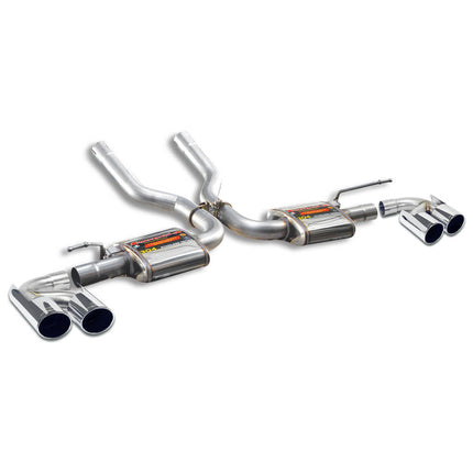 Supersprint 246636 Rear Exhaust for Porsche Cayenne 3.6i VR6 (958.1)